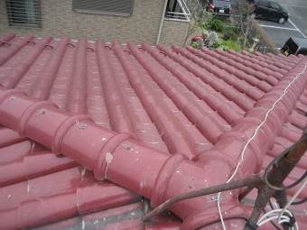 蓮田市で屋根の現場調査