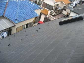 春日部市の平屋根写真
