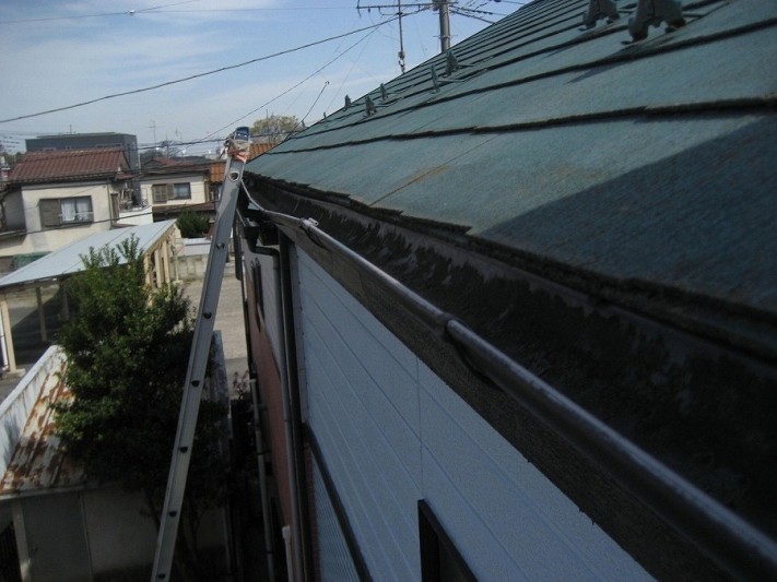 上尾市で雨樋の写真