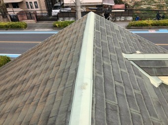 上尾市で歯医者の屋根の現場調査