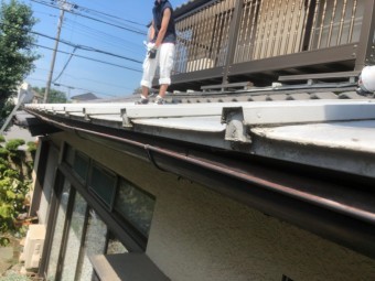 上尾市 築47年雨樋