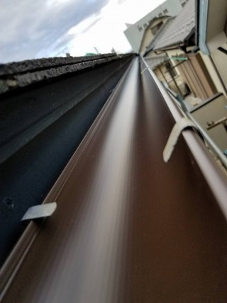上尾市で雨樋の施工事例
