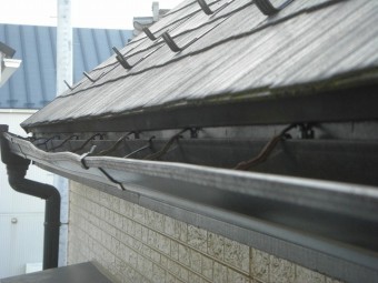 上尾市で雨樋の現場調査