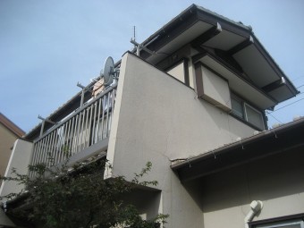 川越市で外壁の現場調査