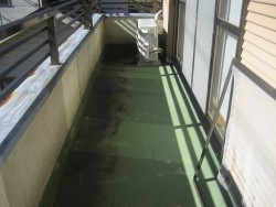 川越市でベランダの防水塗装工事