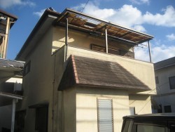 川越市でトタン屋根の施工事例