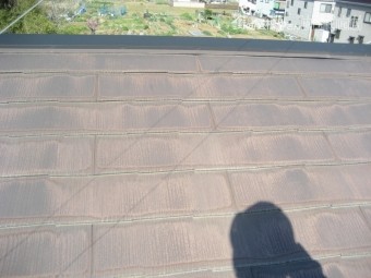 屋根棟 浮き 写真