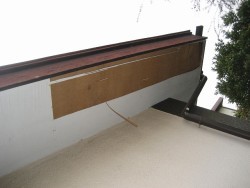 入間市で軒天修繕工事