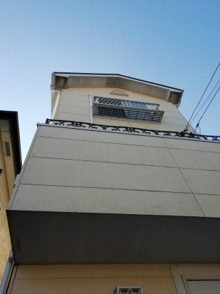 見沼区の外壁の様子写真