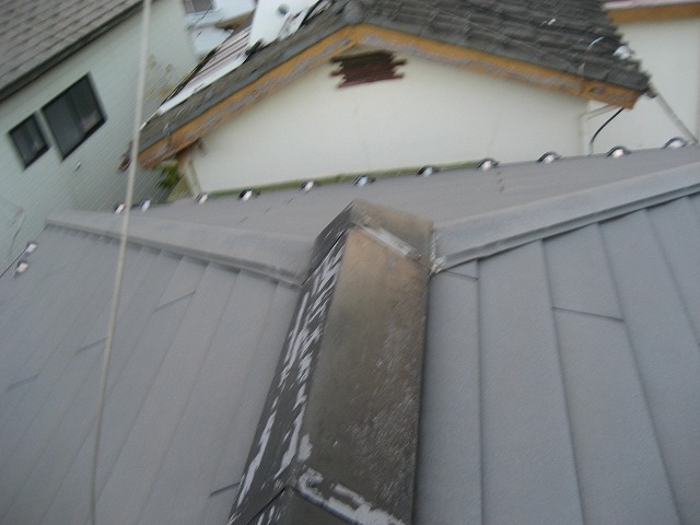 棟板金の写真