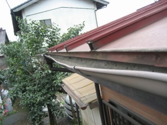 瑞穂町雨樋 施工前