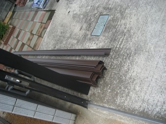 羽生市で新しい雨樋の設置