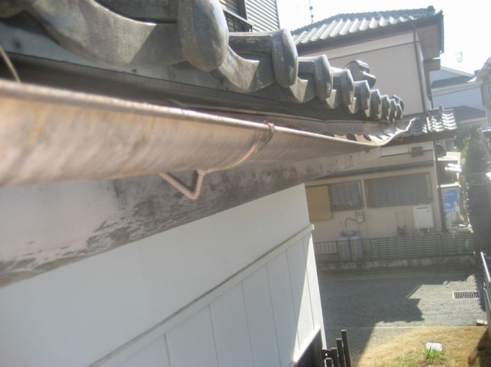 雨樋 歪み 深谷市
