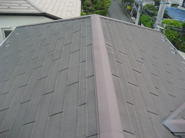 越谷市 屋根棟から撮影 写真