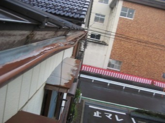 川越市で雨樋の施工事例
