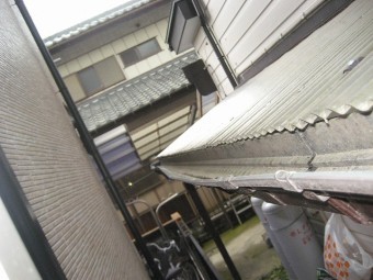 加須市雨樋写真