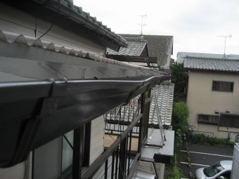 加須市雨樋写真②