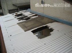 羽生市 トタン屋根