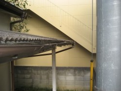 上尾市で雨樋の施工前