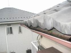 羽生市雨樋施工前写真