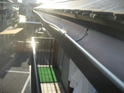 川越市で雨樋交換工事