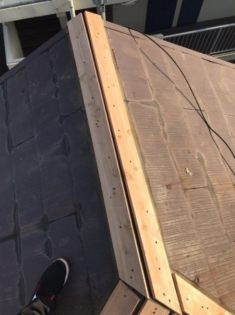 瑞穂町で屋根工事