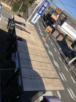瑞穂町で屋根の施工事例