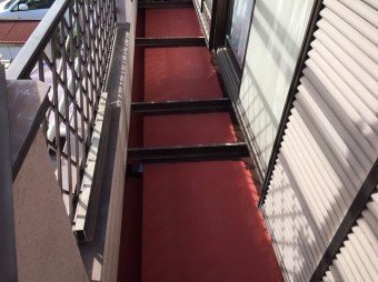 瑞穂町で施工中