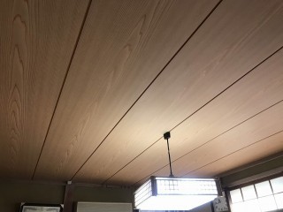 川越市で天井の施工後