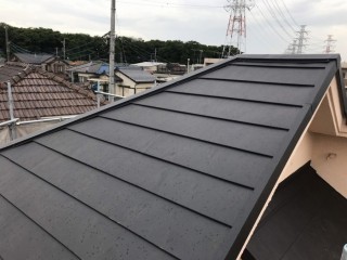 上尾市 施工後 屋根