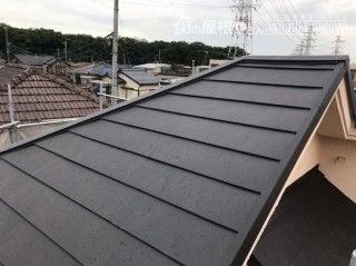 上尾市 施工後 屋根