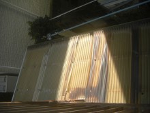 上尾市で外壁と雨樋と屋根の現場調査