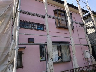川越市で雨樋交換工事