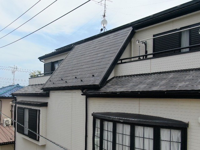 屋根塗装・外壁塗装前