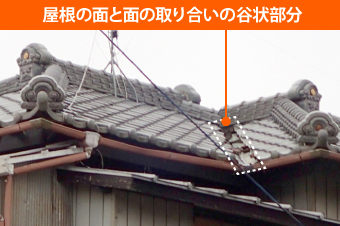 谷板金からの雨漏り？原因と修理方法をご紹介します♪