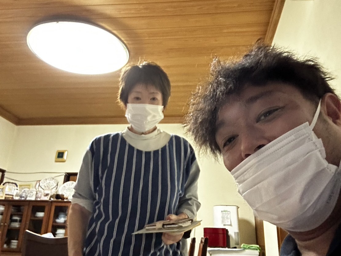 上尾市で漆喰の詰め直しをしたお客様よりお言葉を頂きました