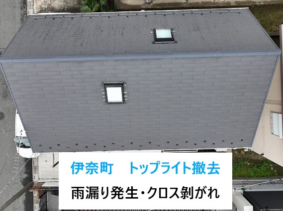 伊奈町トップライト撤去