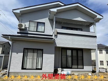 外壁塗装完了
