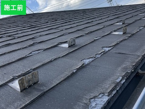 北本市屋根カバー工法建売住宅施工前