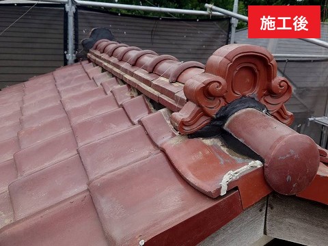屋根葺き直し工事　瓦のことなら街の屋根やさん上尾店にお任せください♪