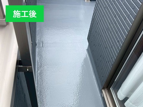 ベランダ防水　床がくすんできたな…と思ったら防水工事をしましょう！