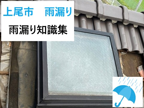 上尾市　雨漏り！屋根だけじゃない！原因から応急処置・修理方法まで！雨漏り知識集！