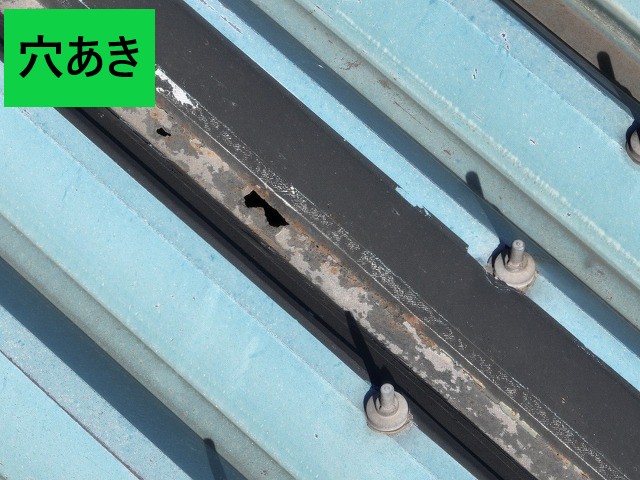 穴あき