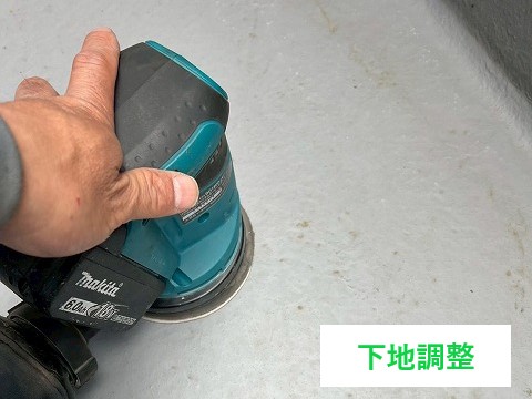 ベランダ防水　床がくすんできたな…と思ったら防水工事をしましょう！