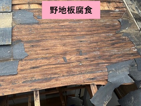 野地板腐食
