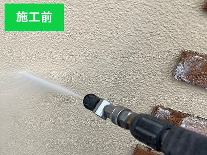 外壁塗装　完工前