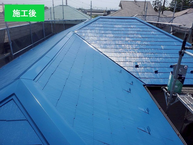 鴻巣市　屋根塗装を終え生まれ変わった屋根の表情をご覧ください♪