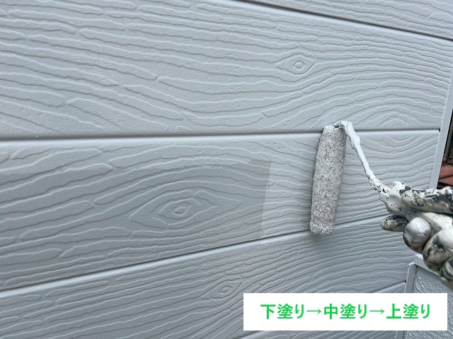 戸建て住宅の下屋根や付帯の塗装を実施しました♪