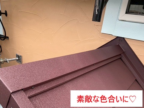 外壁塗り替えで美観と耐久性を両立させました♪