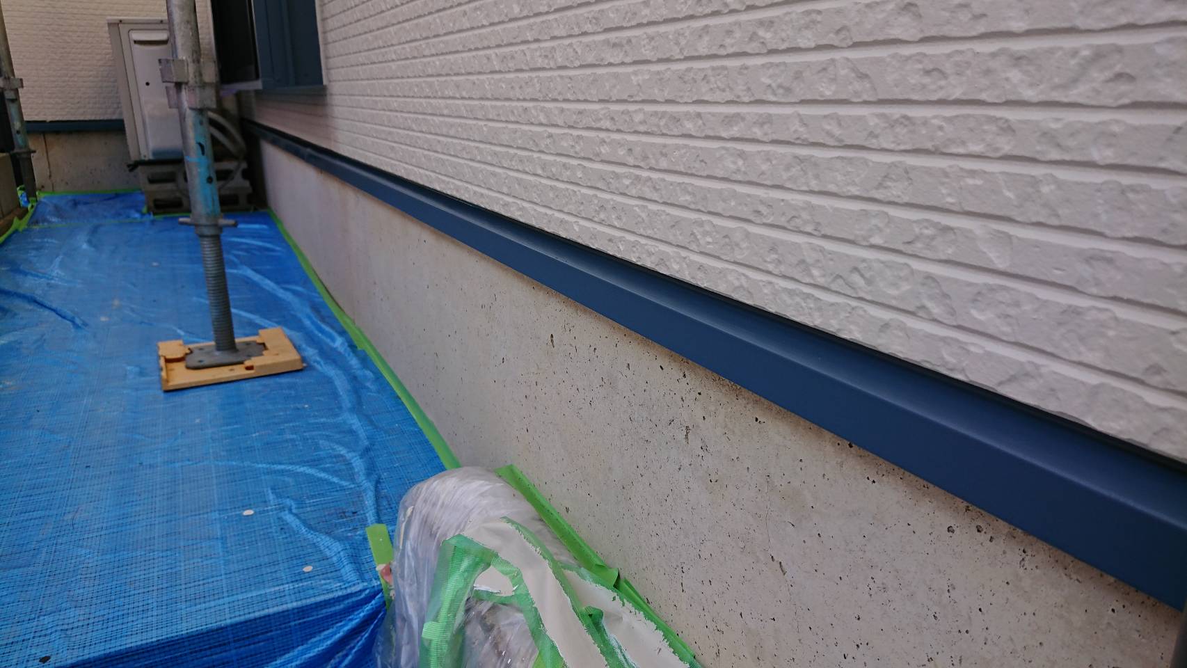 外壁水切り塗装